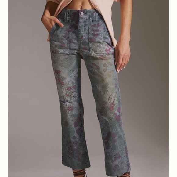 Pilcro Pants - Pilcro The Yaya Kick-Flare Pants